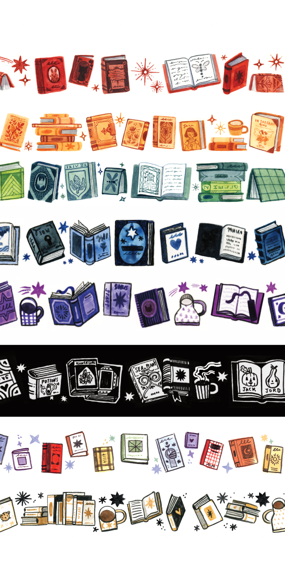 Golden Books Washi Tape