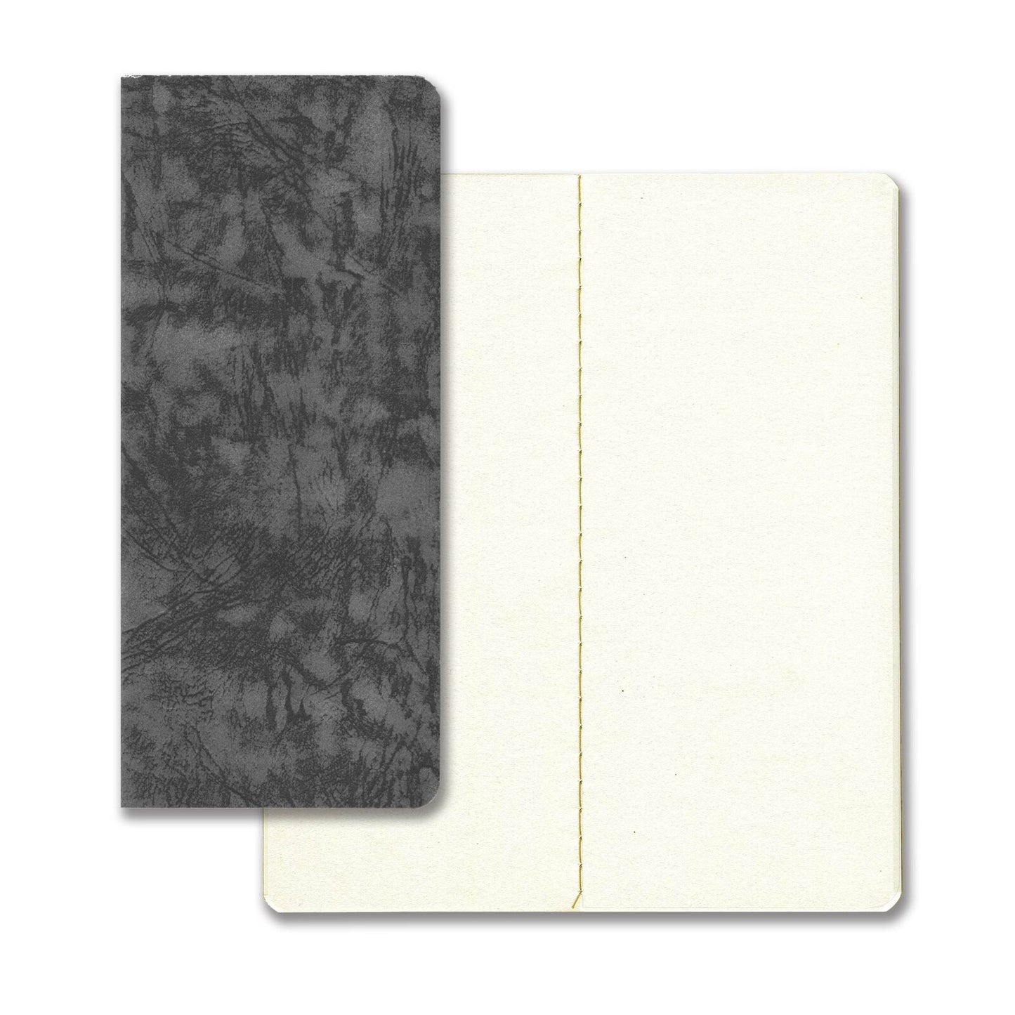 Yamamoto RO-BIKI NOTE TEXTURE SERIES Gin-nezu 3.6" x 8.3" notebook