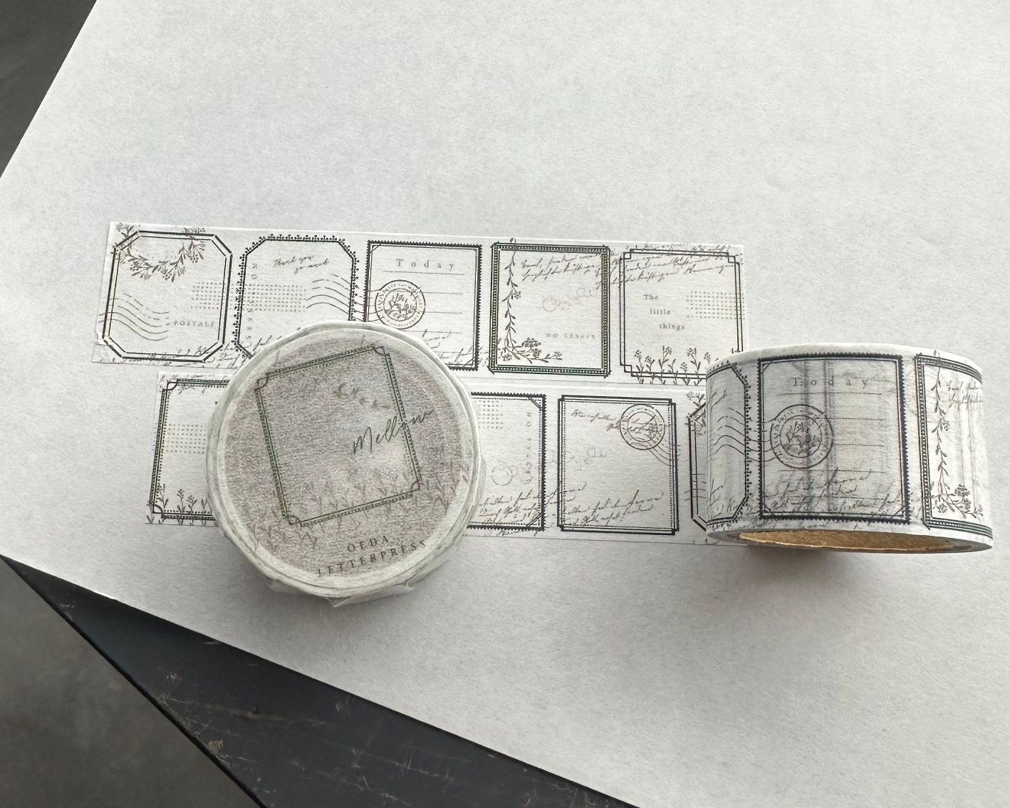 Oeda Letterpress Washi Tape Mellow