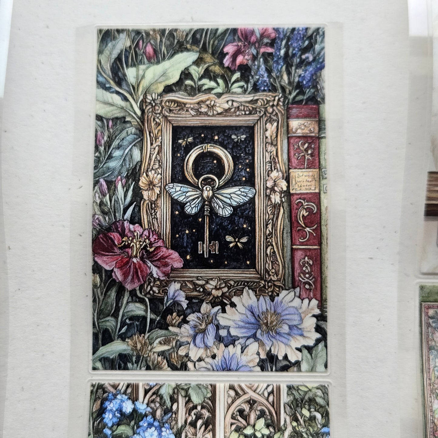 London Gifties Enchanted Secret Castle Dwellers 6cm kiss cut PET tape