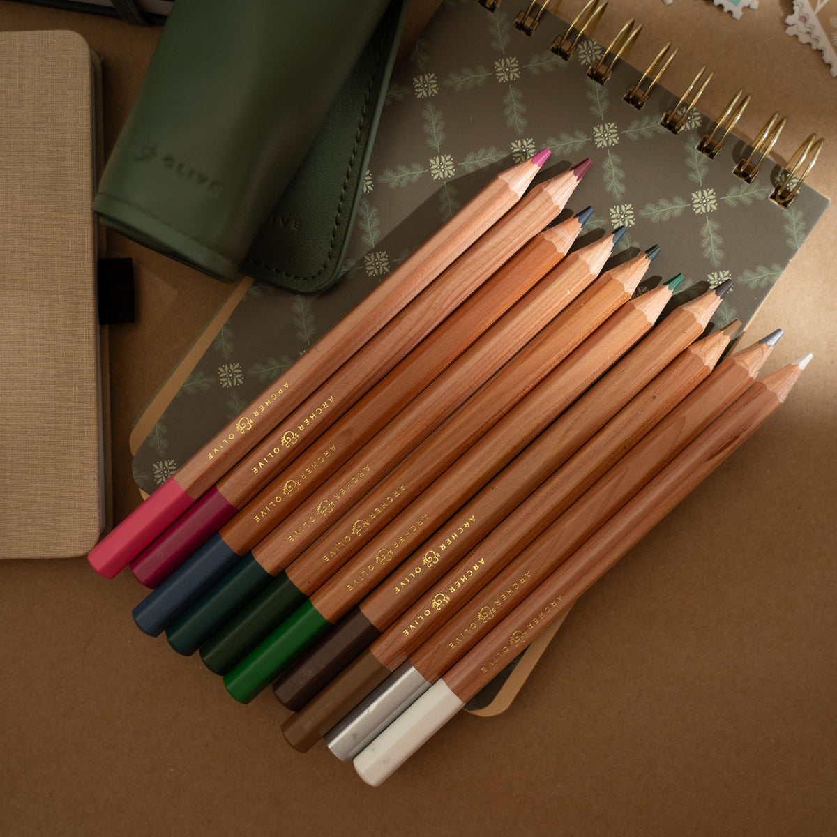 Archer & Olive Advent 2026 Colored Pencils - Set of 10