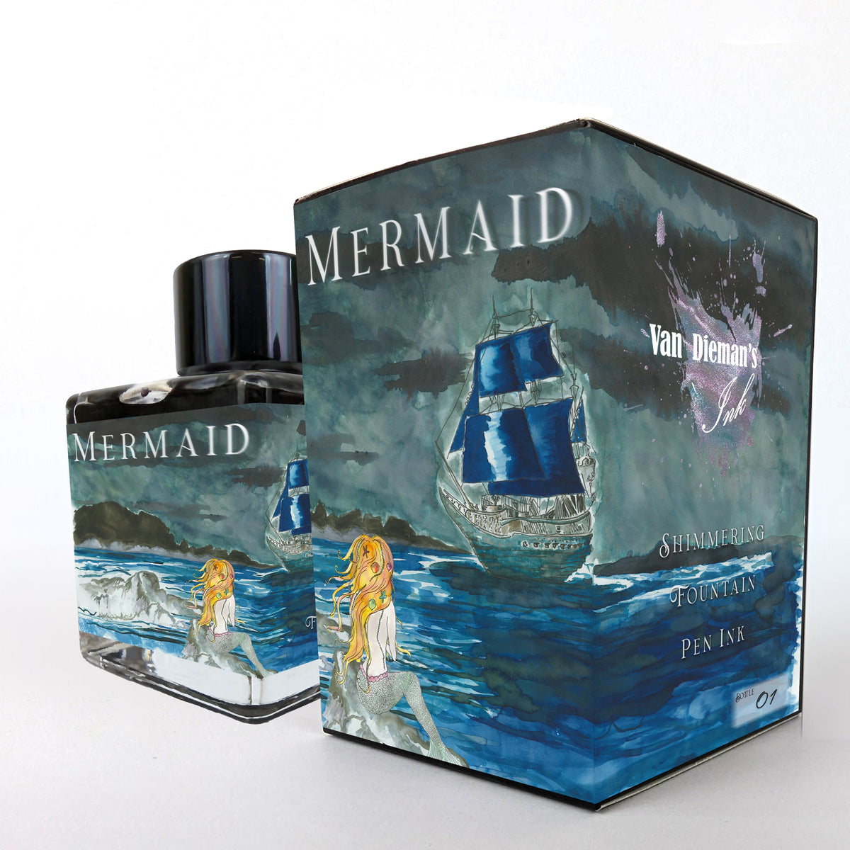 2026 Ink of the Month - Mermaid - 4ml Fountain Pen Ink Sample