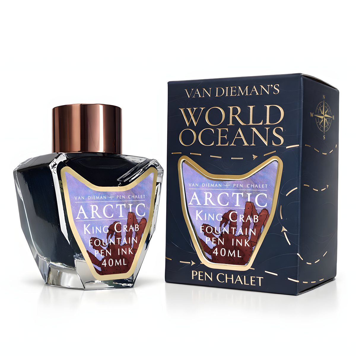 World Oceans - Arctic: King Crab - 4ml Fountain Pen Ink Sample
