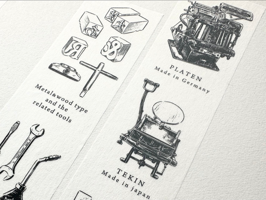 Coming soon to the shop: OEDA Letterpress thank you cards, washi, and more