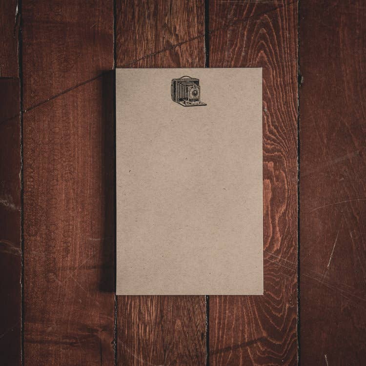 Camera Folded Note Cards