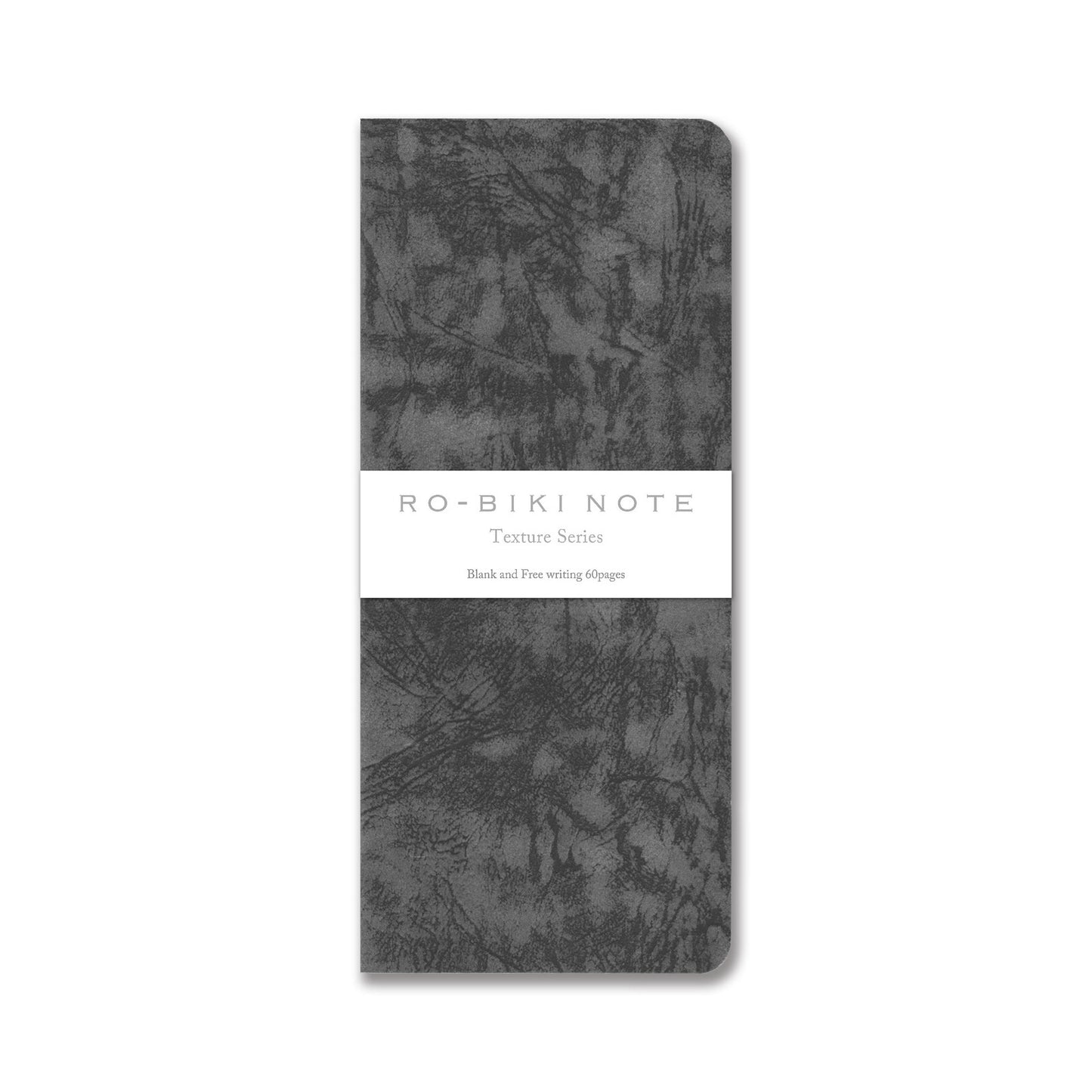 Yamamoto RO-BIKI NOTE TEXTURE SERIES Gin-nezu 3.6" x 8.3" notebook
