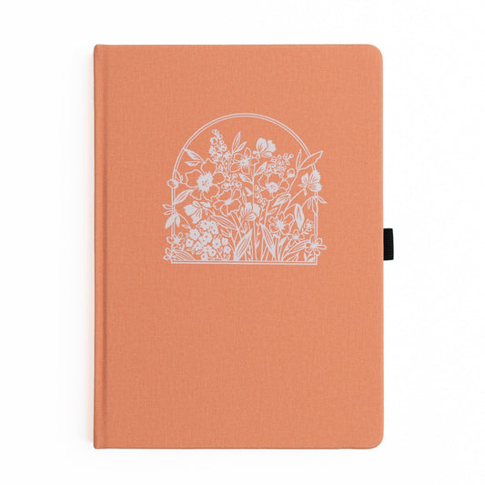 Archer & Olive Wildflowers Framed | Notebook: Dot Grid / A5: 192 Pages