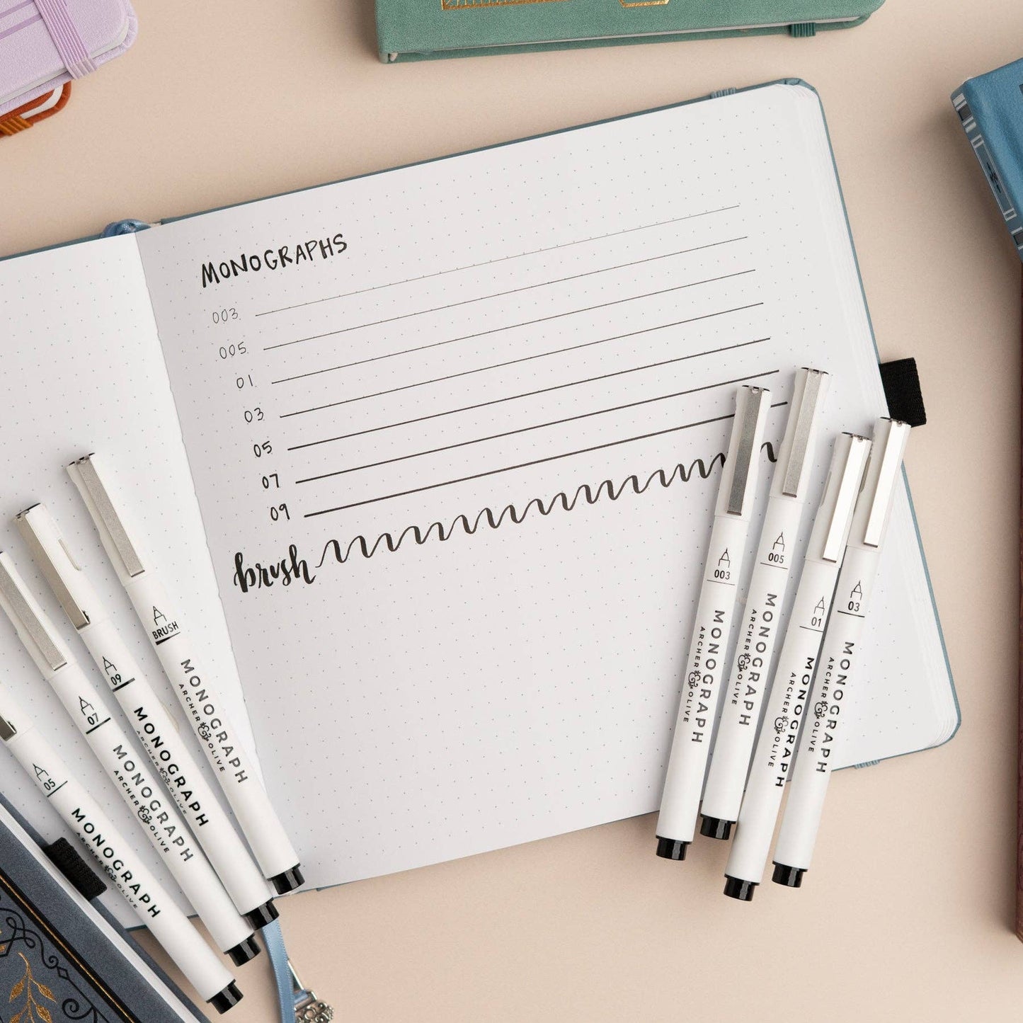 Monograph Pen Set of 8