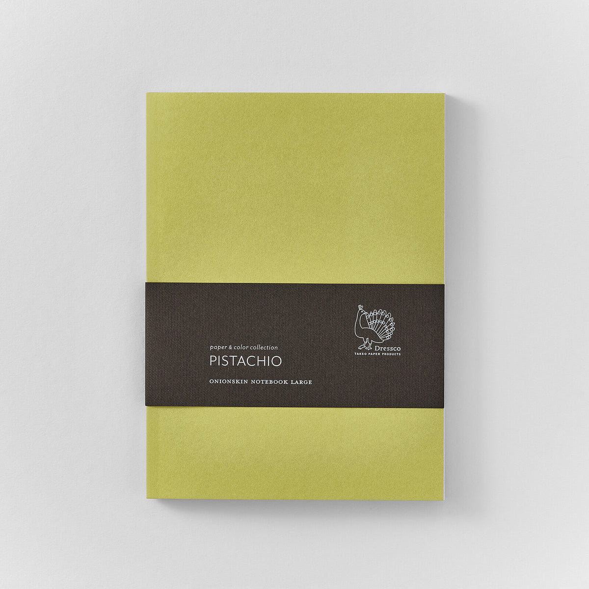 Dressco Onion Skin Notebook Large Pistachio - Limited Edition