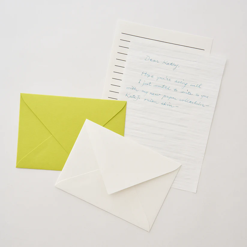 KateJo Onion Skin Letter Set Polka Raid by Dressco