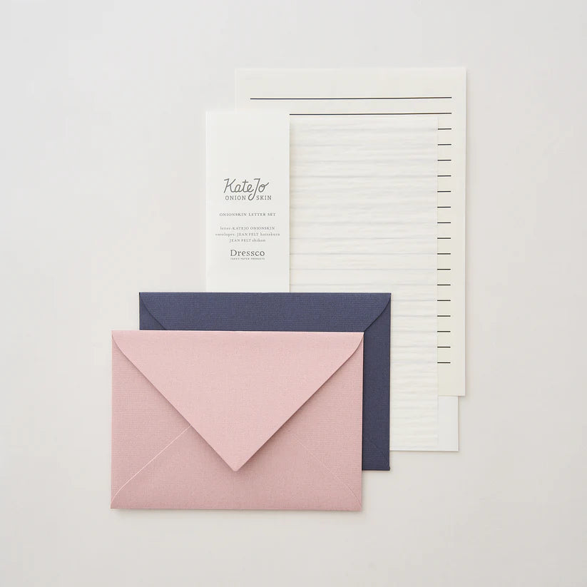 KateJo Onion Skin Letter Set by Jean Felt by Dressco