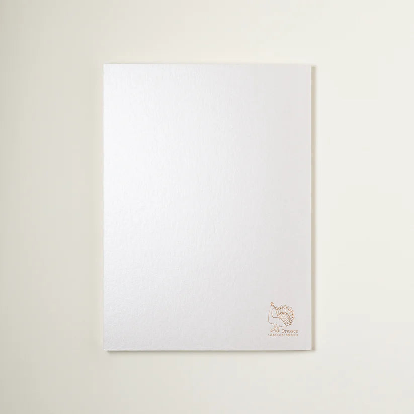 Dressco Onion Skin Notebook Large White