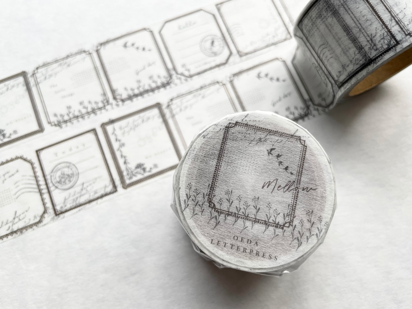 Oeda Letterpress Washi Tape Mellow
