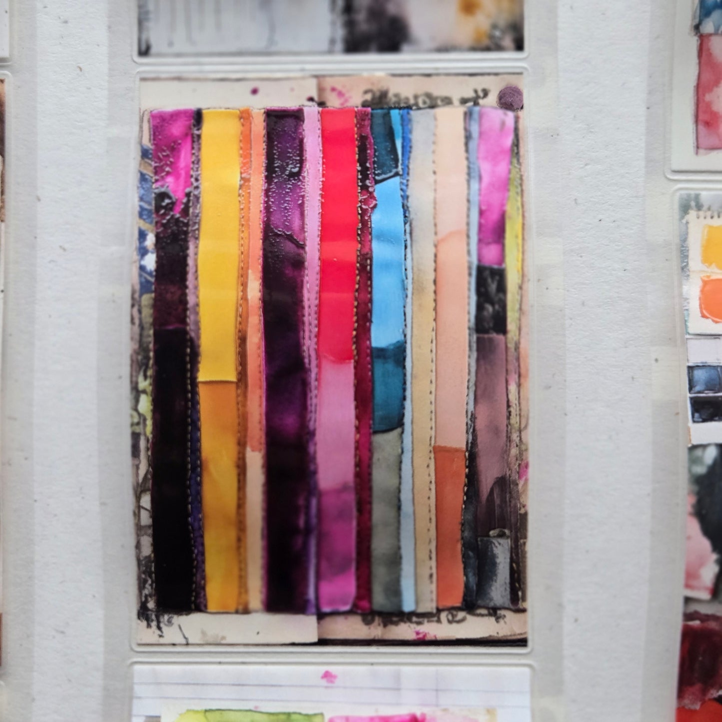 London Gifties Fabric Journal Swatches 6cm kiss cut PET tape