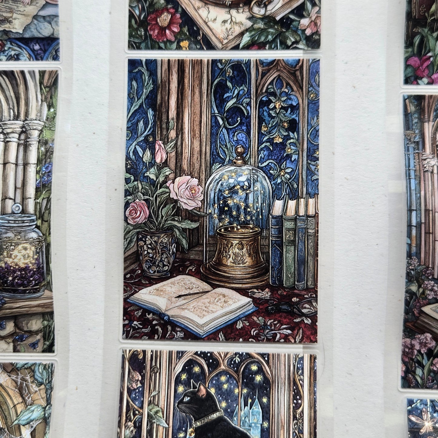 London Gifties Enchanted Secret Castle Dwellers 6cm kiss cut PET tape