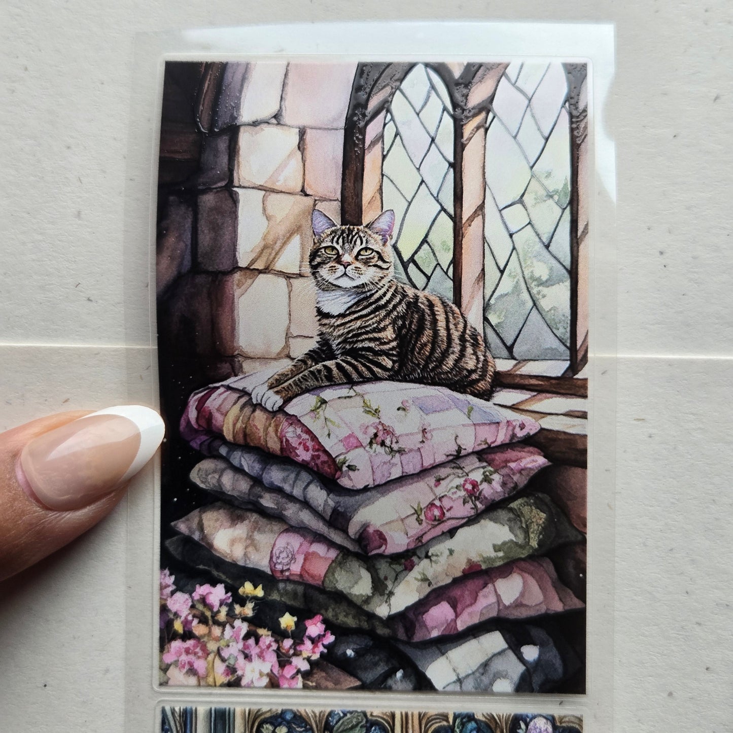 London Gifties Enchanted Secret Castle Dwellers 6cm kiss cut PET tape