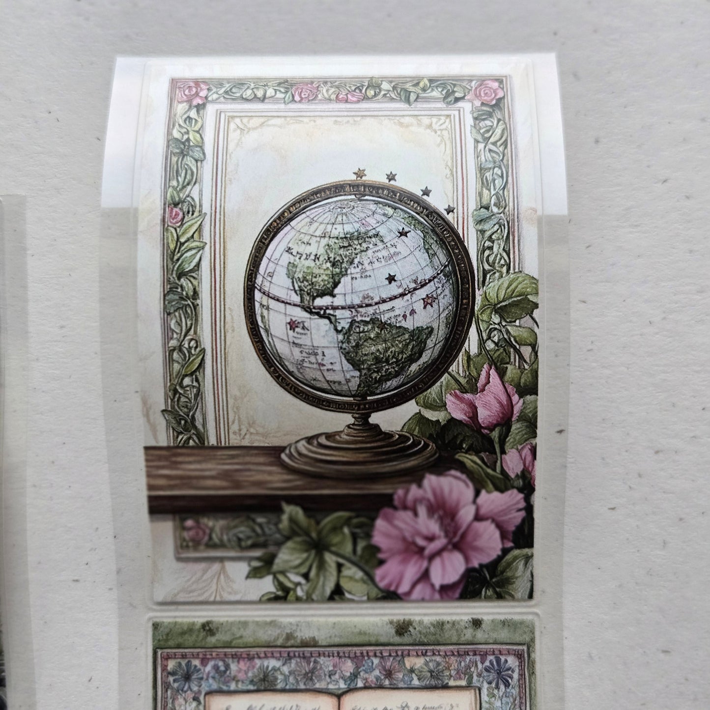 London Gifties Enchanted Secret Castle Dwellers 6cm kiss cut PET tape