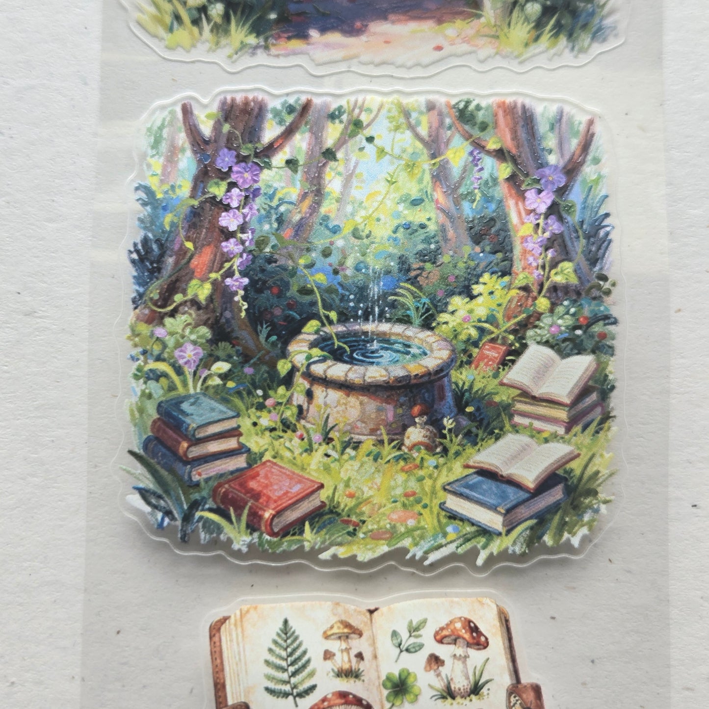 London Gifties Summer Village Reading Time 6cm kiss cut PET tape