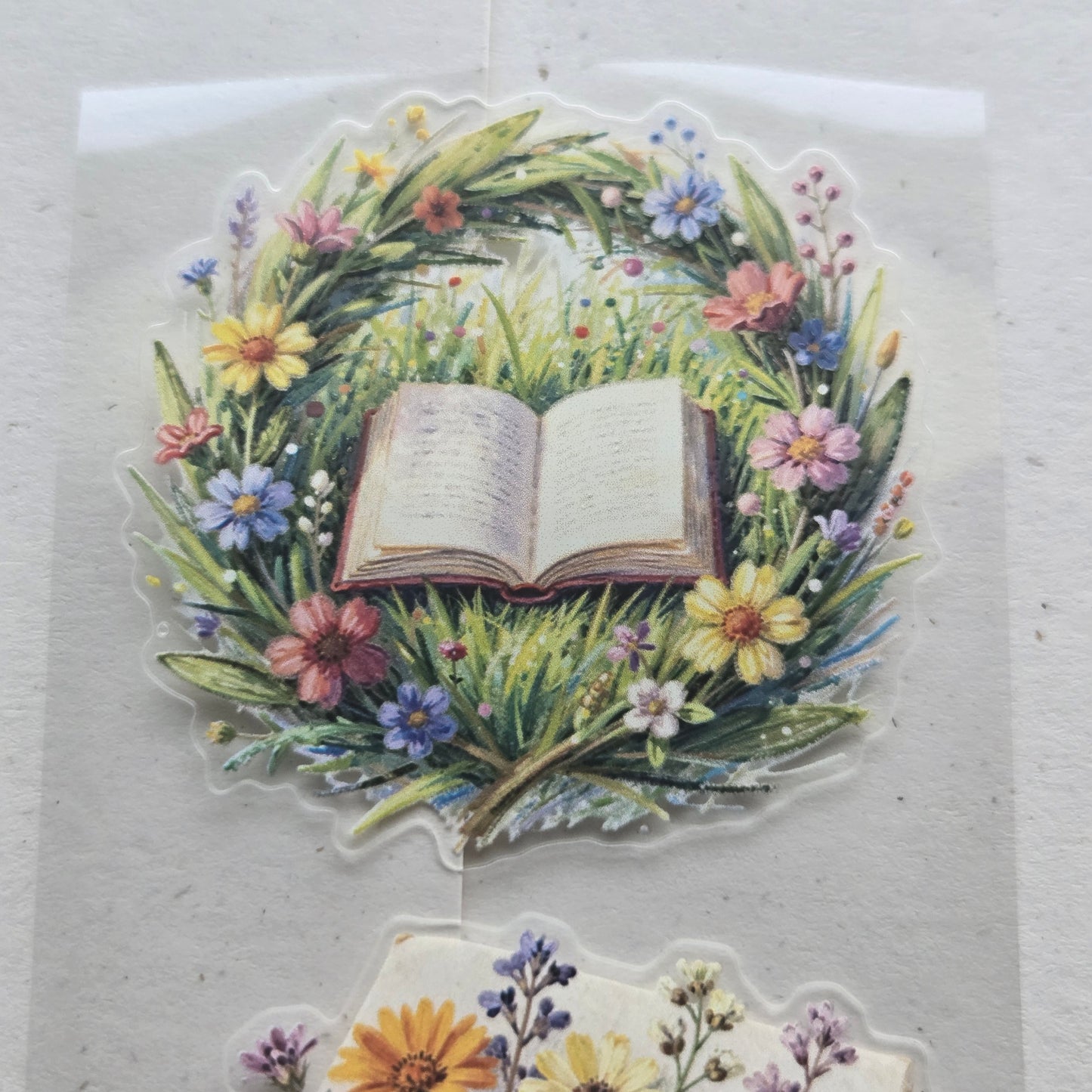 London Gifties Summer Village Reading Time 6cm kiss cut PET tape