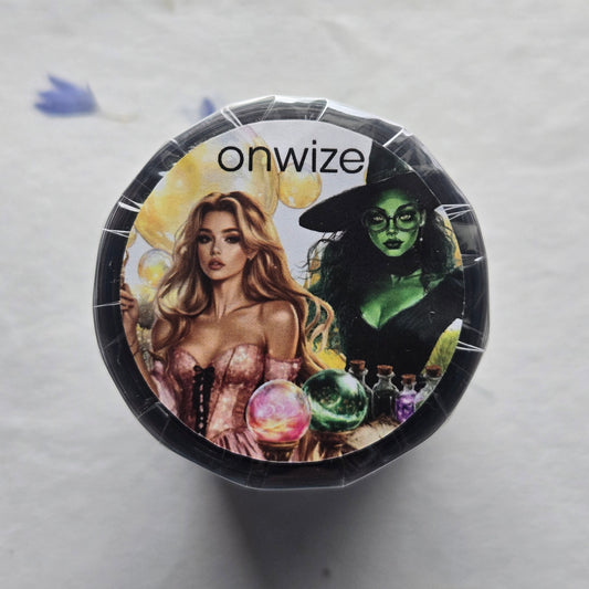 Emerald & Enchantment PET Tape – Witches of Oz Fantasy (7cm)