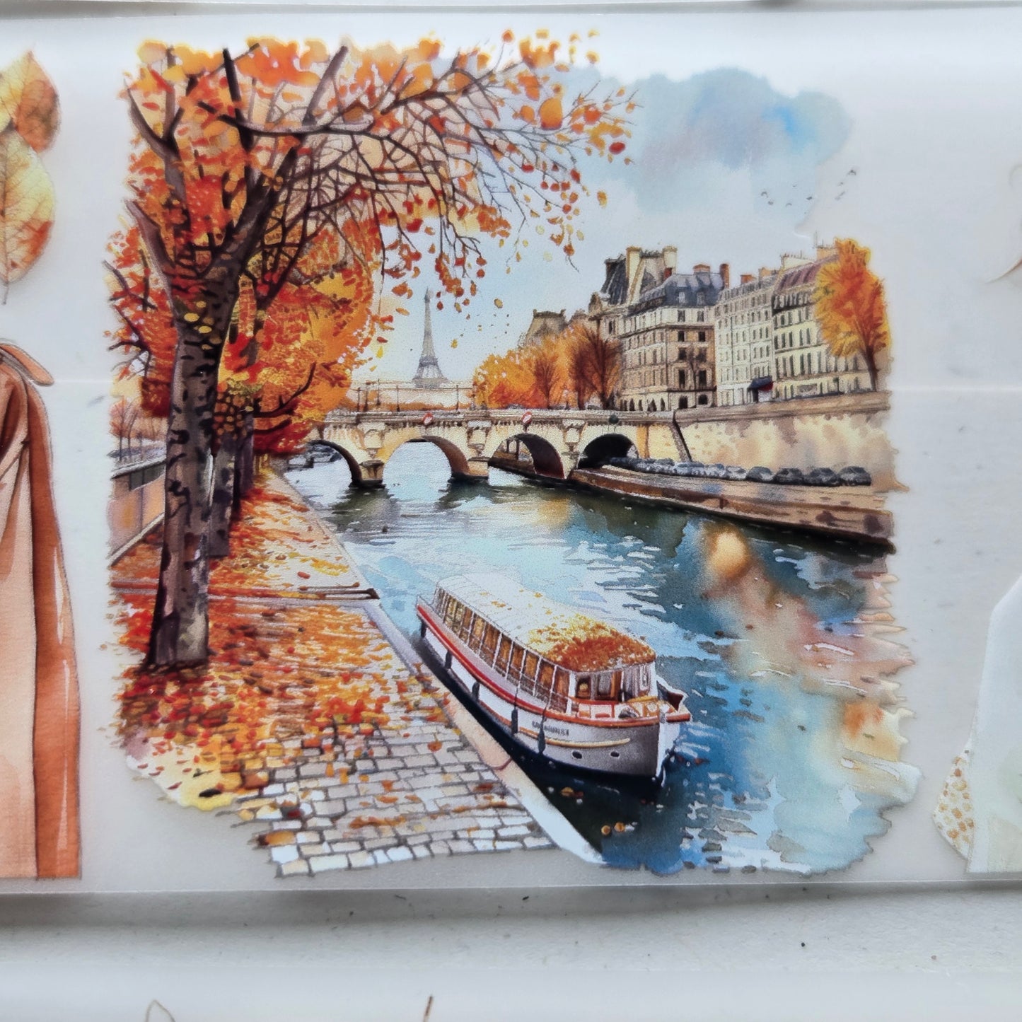 Paris Autumn Stroll PET Tape