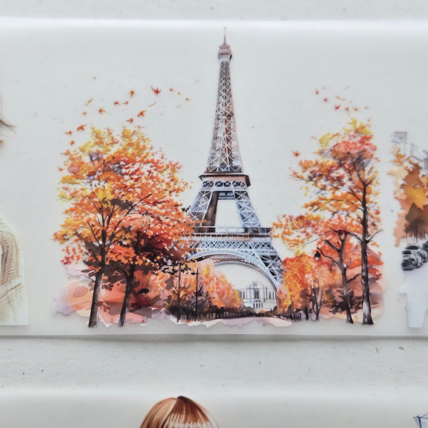 Paris Autumn Stroll PET Tape