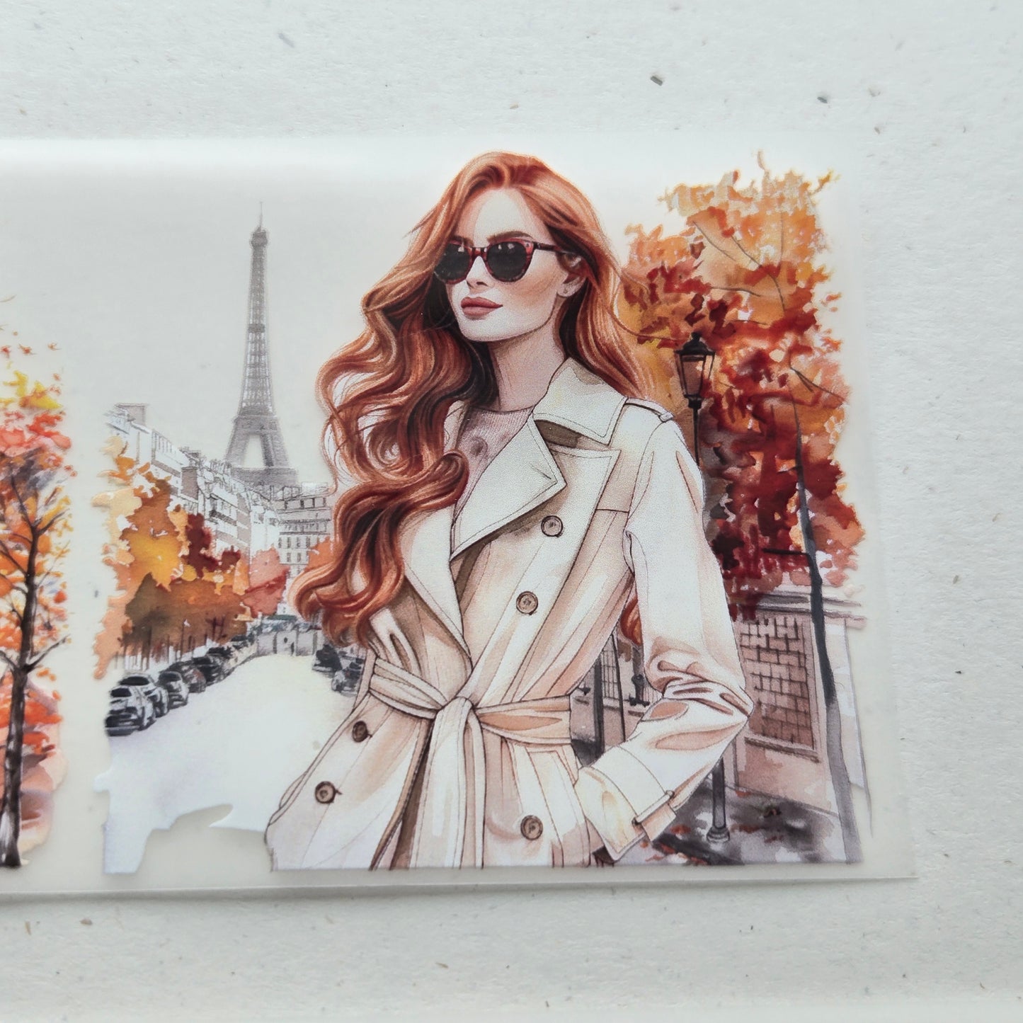 Paris Autumn Stroll PET Tape