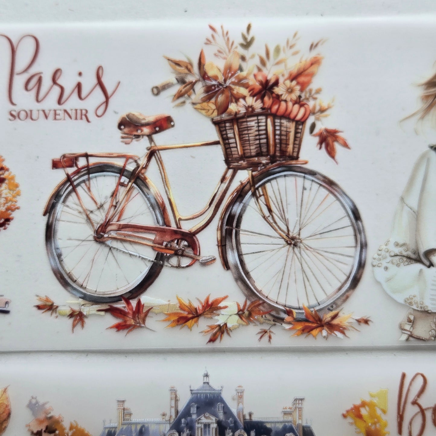 Paris Autumn Stroll PET Tape