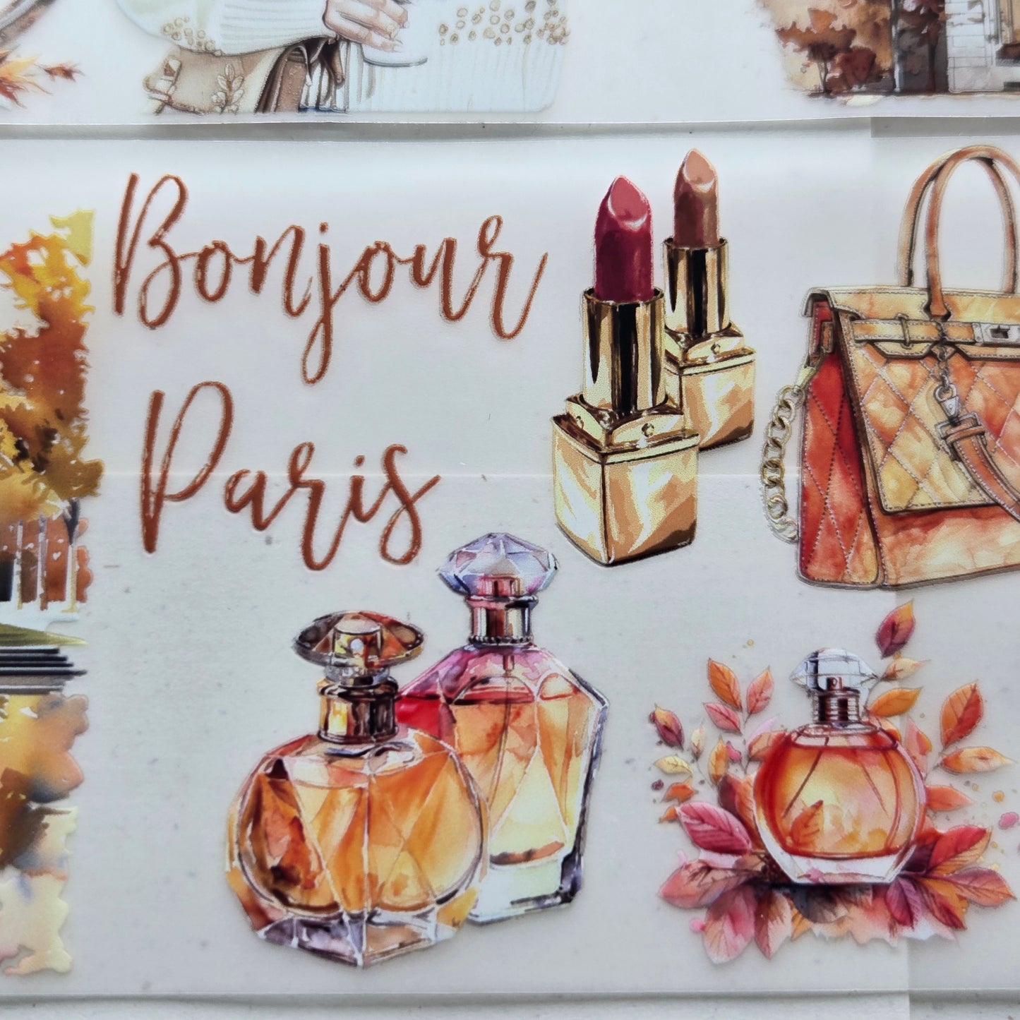 Paris Autumn Stroll PET Tape
