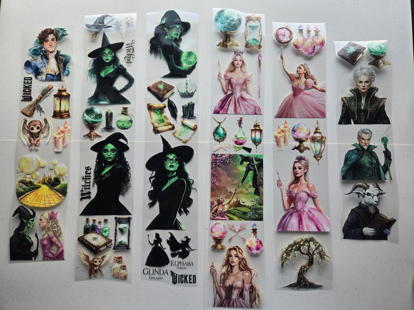 Emerald & Enchantment PET Tape – Witches of Oz Fantasy (7cm)