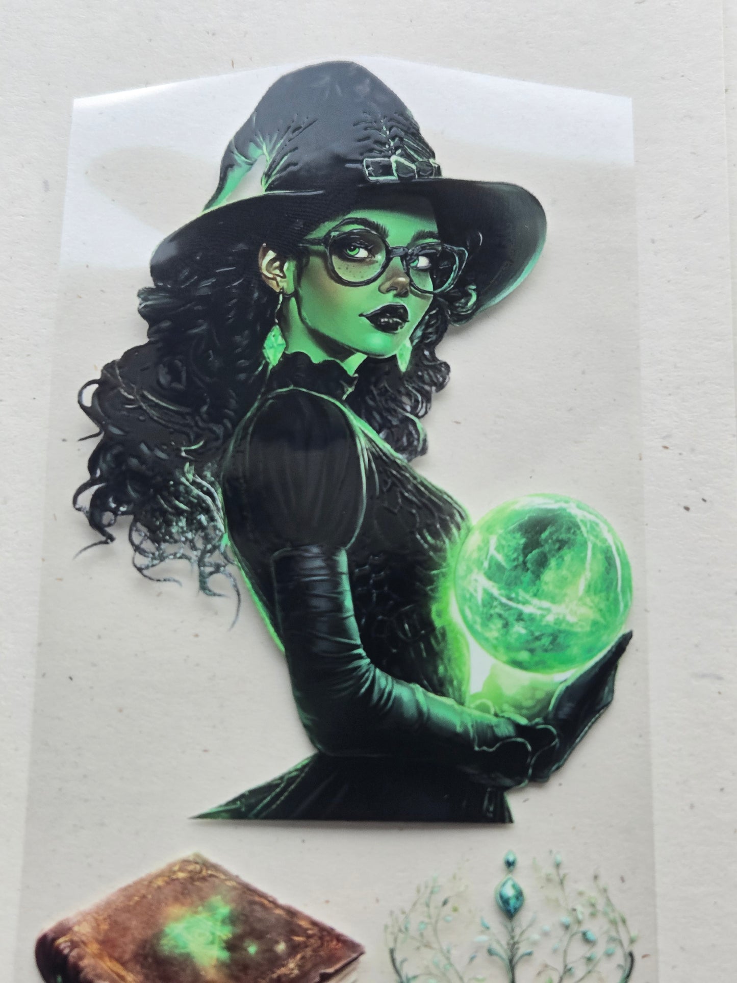 Emerald & Enchantment PET Tape – Witches of Oz Fantasy (7cm)