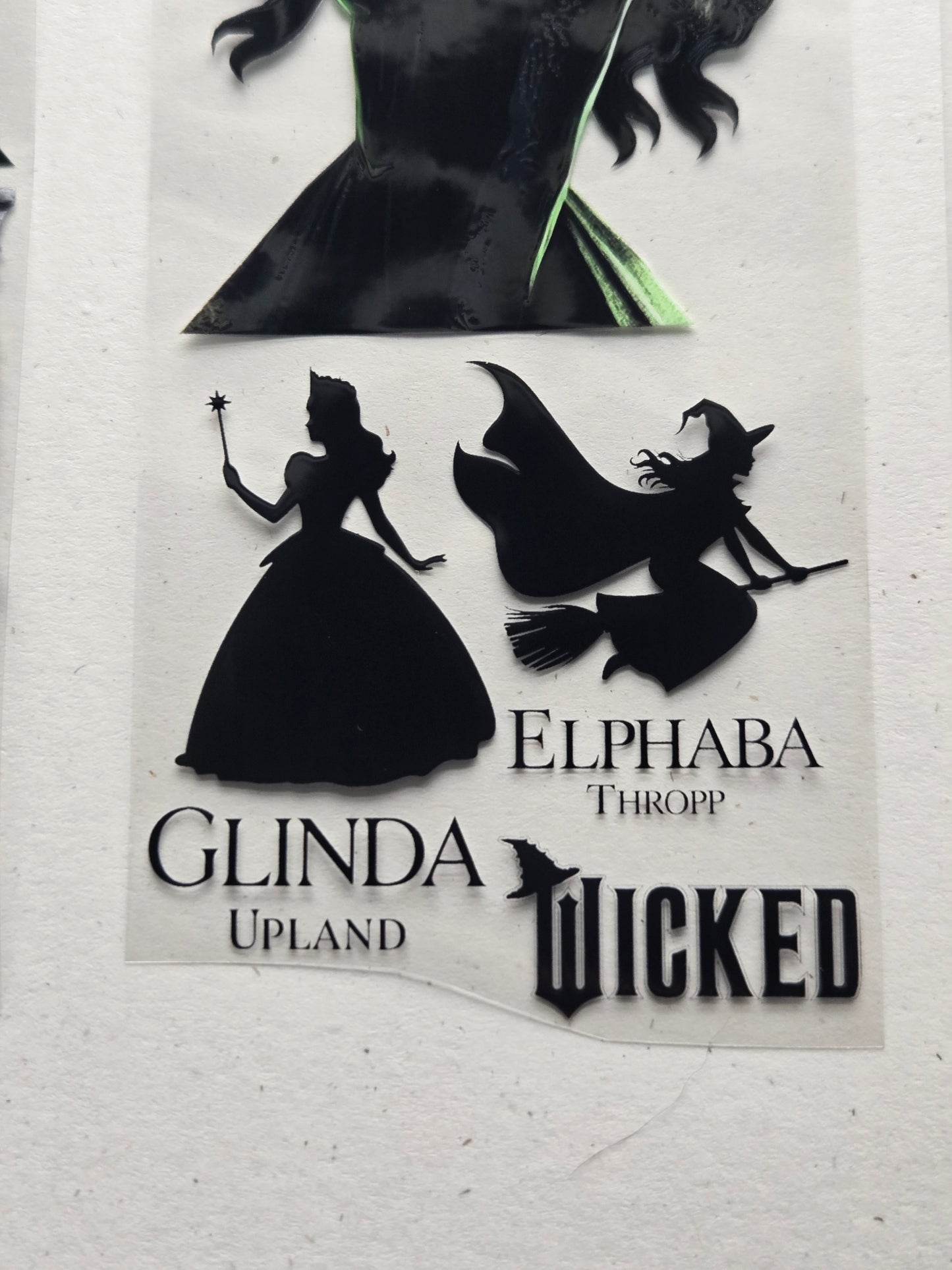 Emerald & Enchantment PET Tape – Witches of Oz Fantasy (7cm)