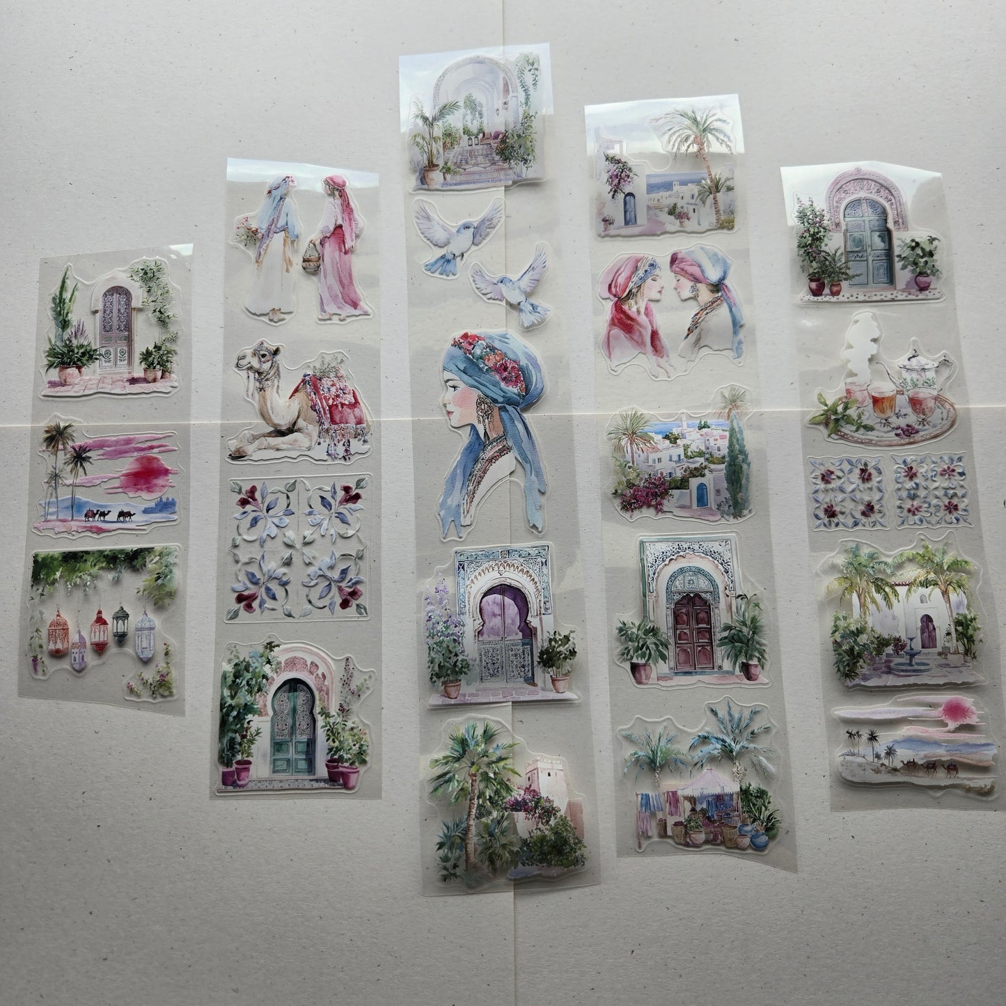 London Gifties Let's Take a Holiday 6cm kiss cut PET tape