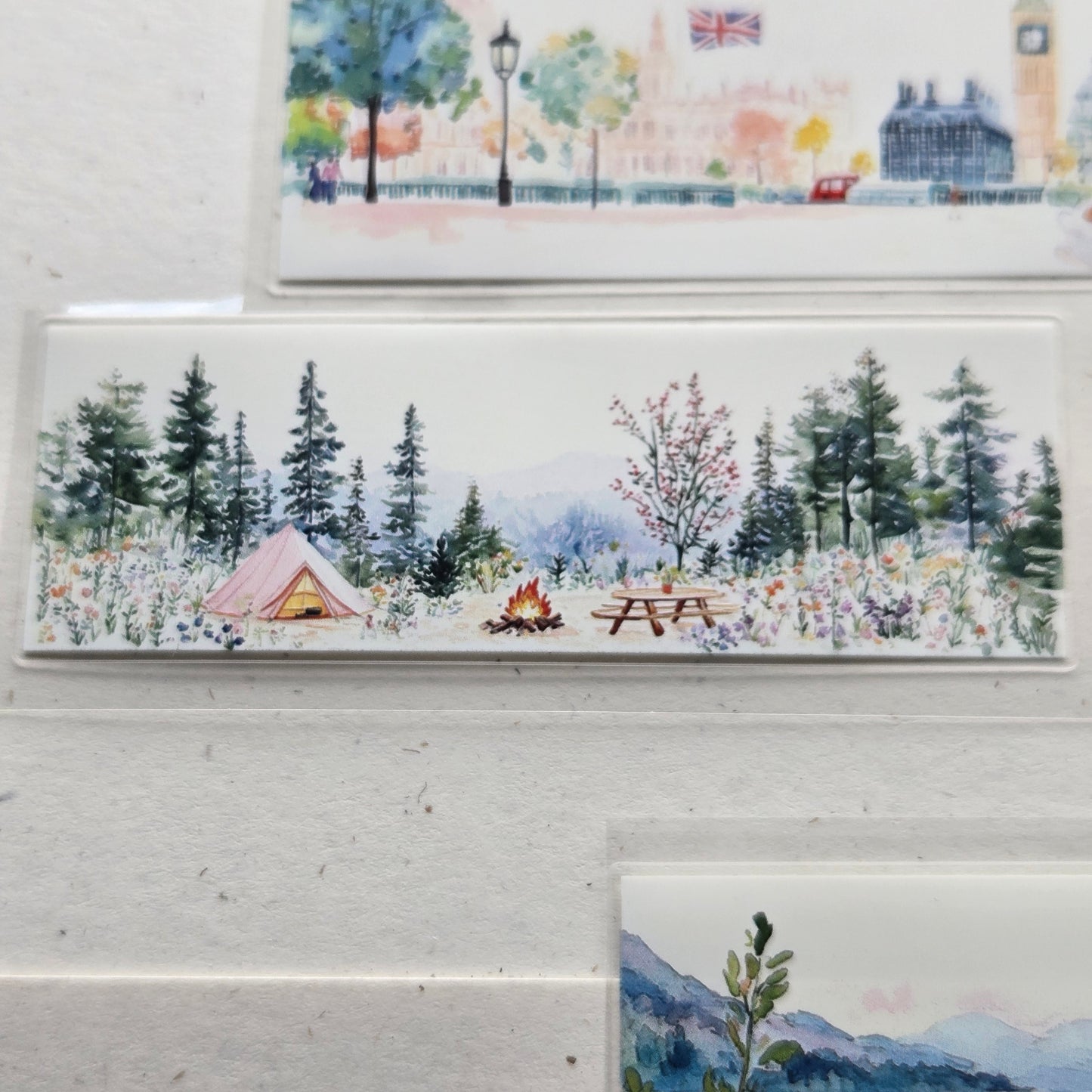 London GiftiesTravel Around the World Landscapes Too 6cm kiss cut PET tape
