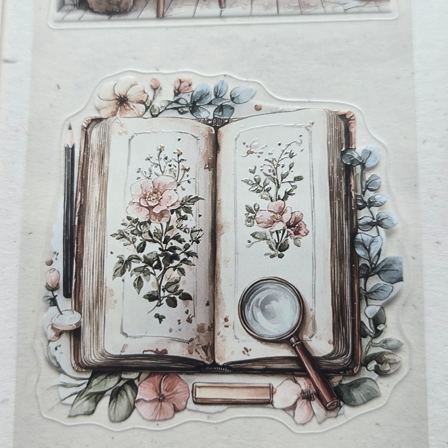 London Gifties Romantic Artist's Life 6cm kiss cut PET tape