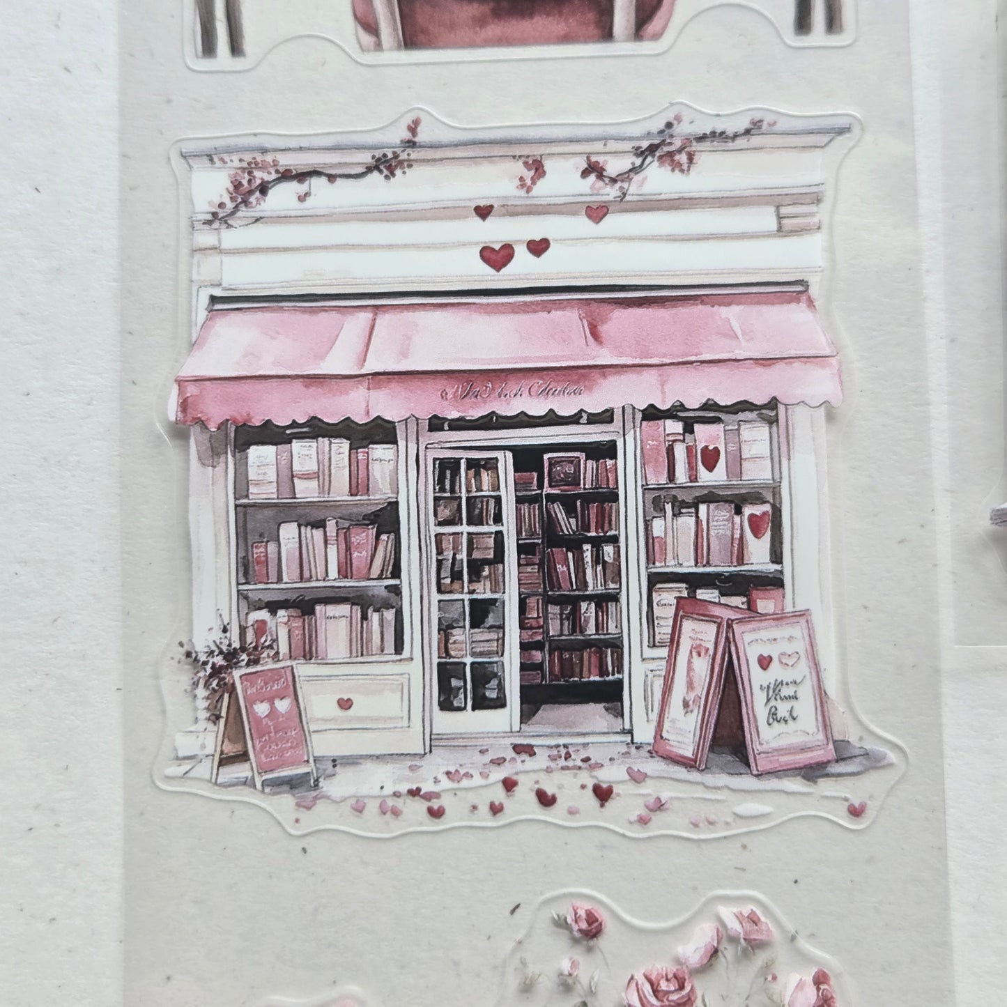 London Gifties Love for Books & Planning 7cm kiss cut PET tape