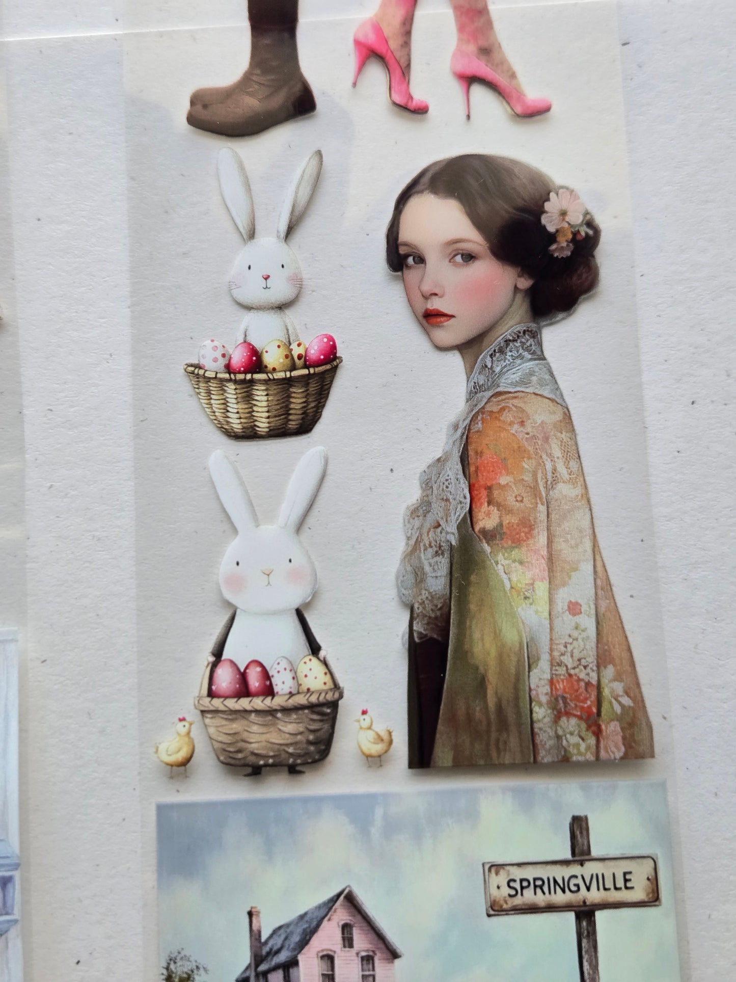 Vintage Easter Portraits PET Tap