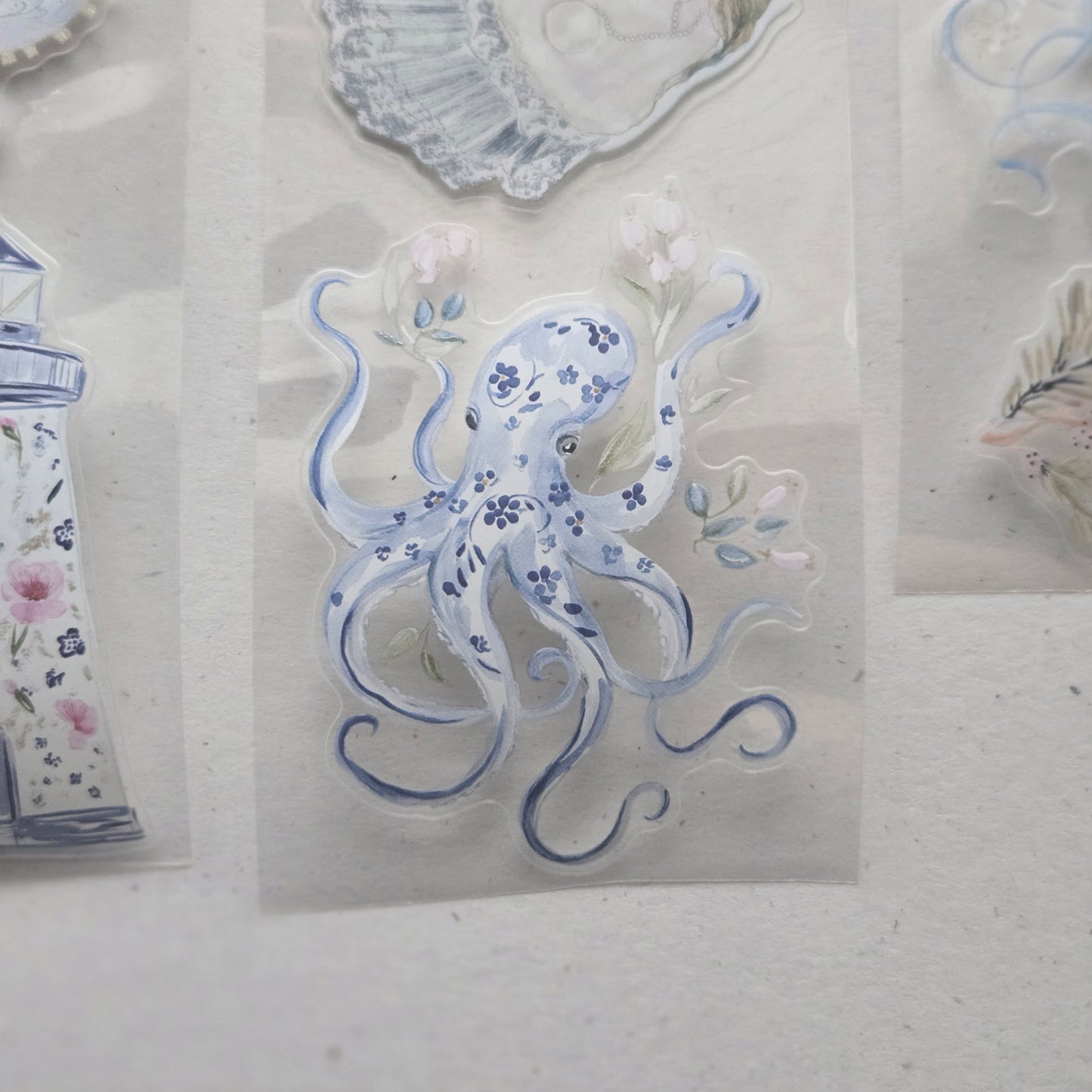 London Gifties Nautical Seaside Vacation 6cm Wide Kiss Cut Ink PET Tape