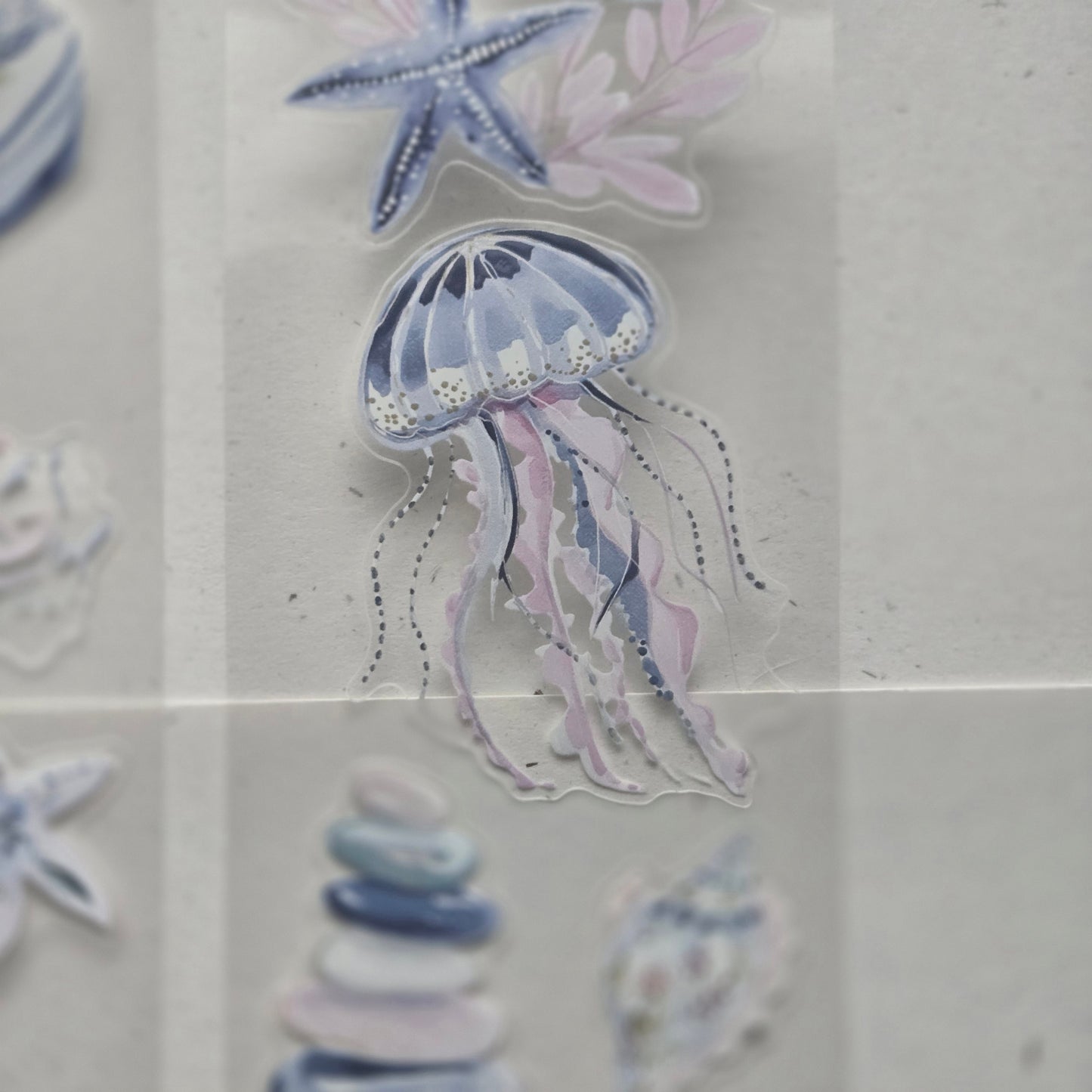 London Gifties Nautical Seaside Vacation 6cm Wide Kiss Cut Ink PET Tape