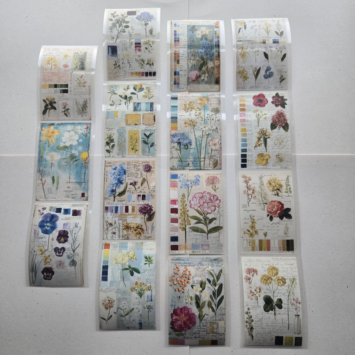 London Gifties Nature Swatch Inspiration Pages 6cm Wide Kiss Cut Ink PET Tape