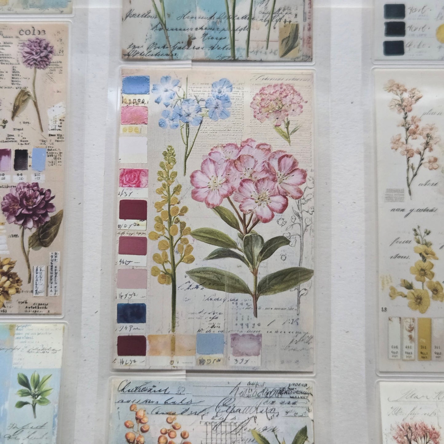 London Gifties Nature Swatch Inspiration Pages 6cm Wide Kiss Cut Ink PET Tape