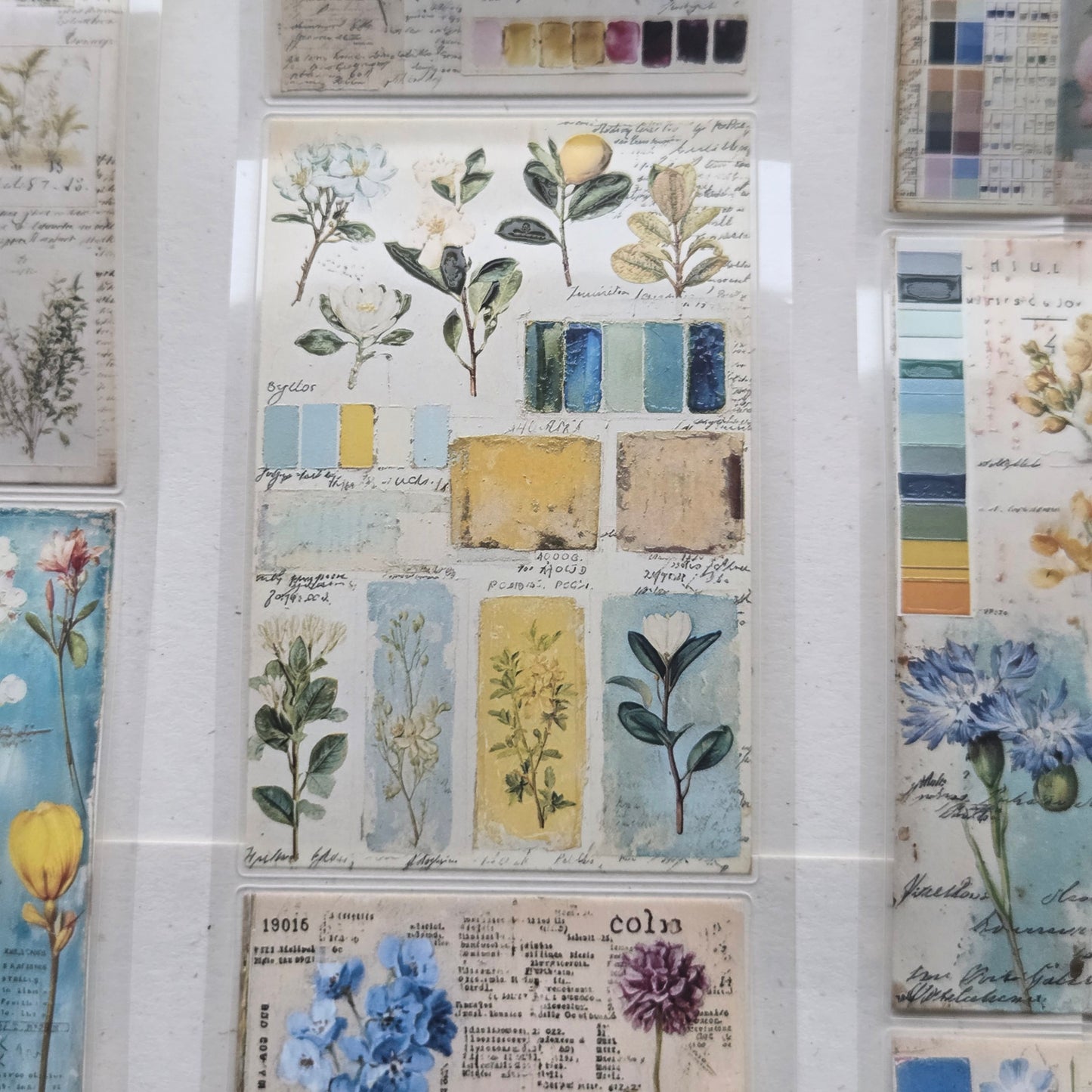 London Gifties Nature Swatch Inspiration Pages 6cm Wide Kiss Cut Ink PET Tape