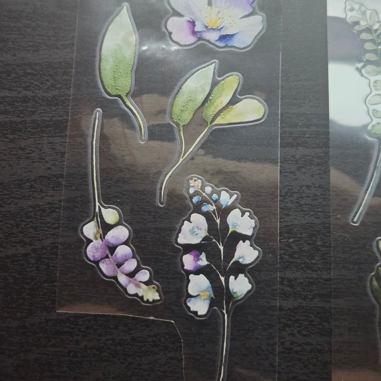 London Gifties English Wildflower Meadow 6cm Wide Kiss Cut Ink PET Tape