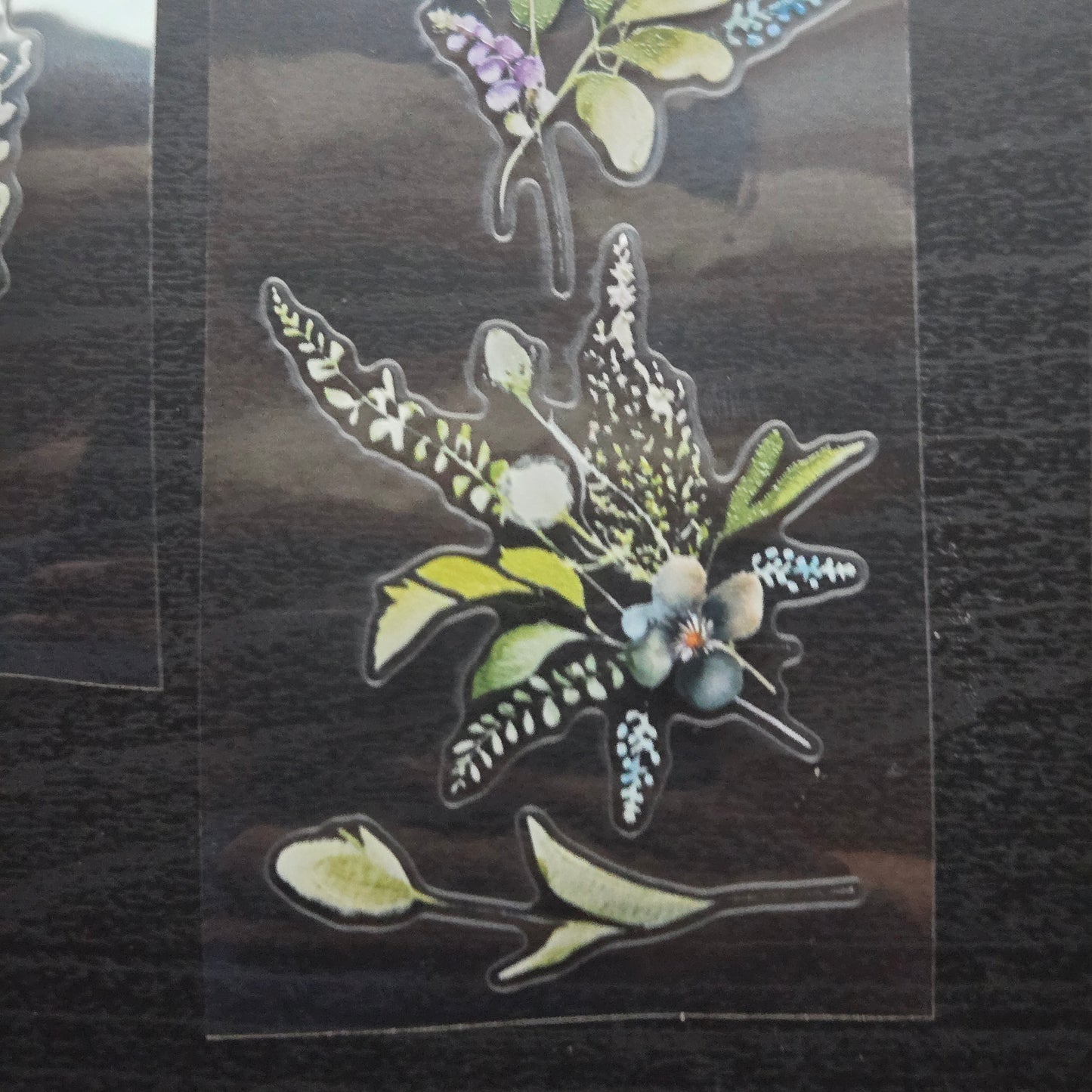 London Gifties English Wildflower Meadow 6cm Wide Kiss Cut Ink PET Tape
