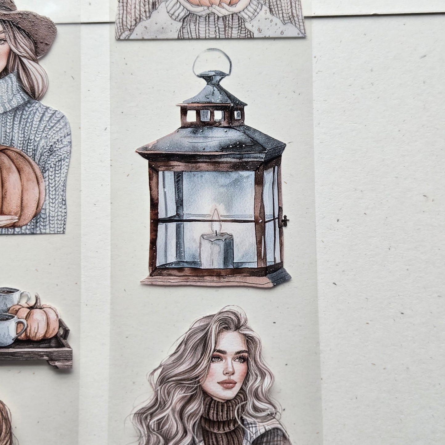 London Gifties Muted Neutrals this Autumn 6cm kiss cut PET tape