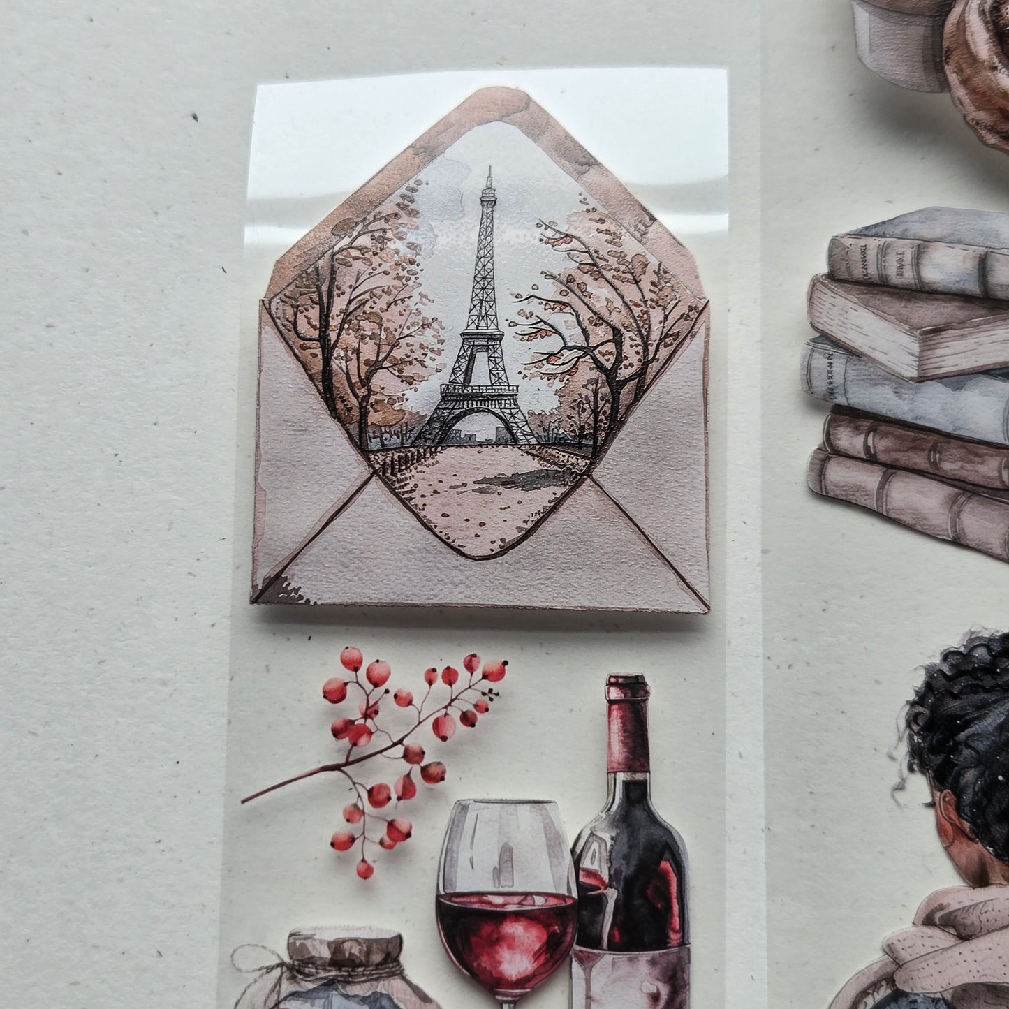 London Gifties Muted Neutrals this Autumn 6cm kiss cut PET tape