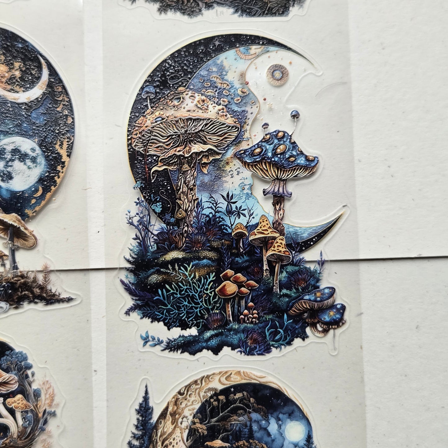 London Gifties Moonlit Mushroom Forest 6cm kiss cut PET tape