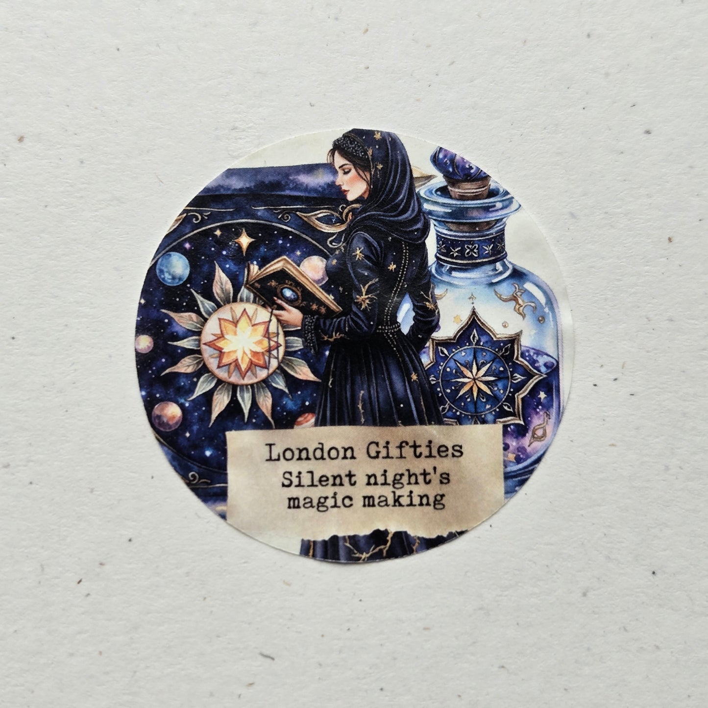 London Gifties Silent Night's Magic Making 6cm kiss cut PET tape