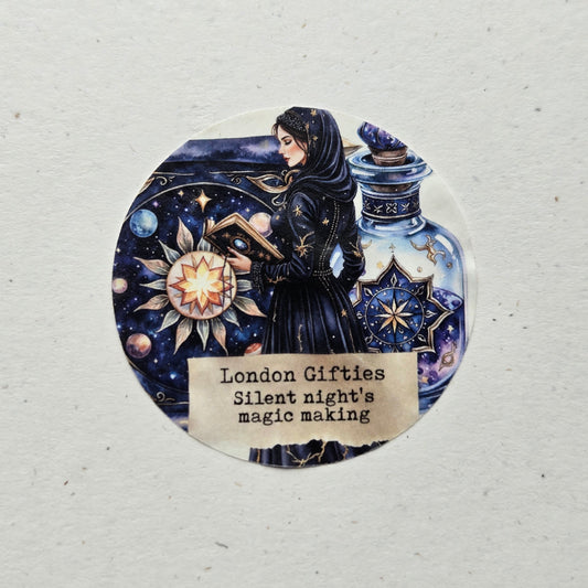 London Gifties Silent Night's Magic Making 6cm kiss cut PET tape