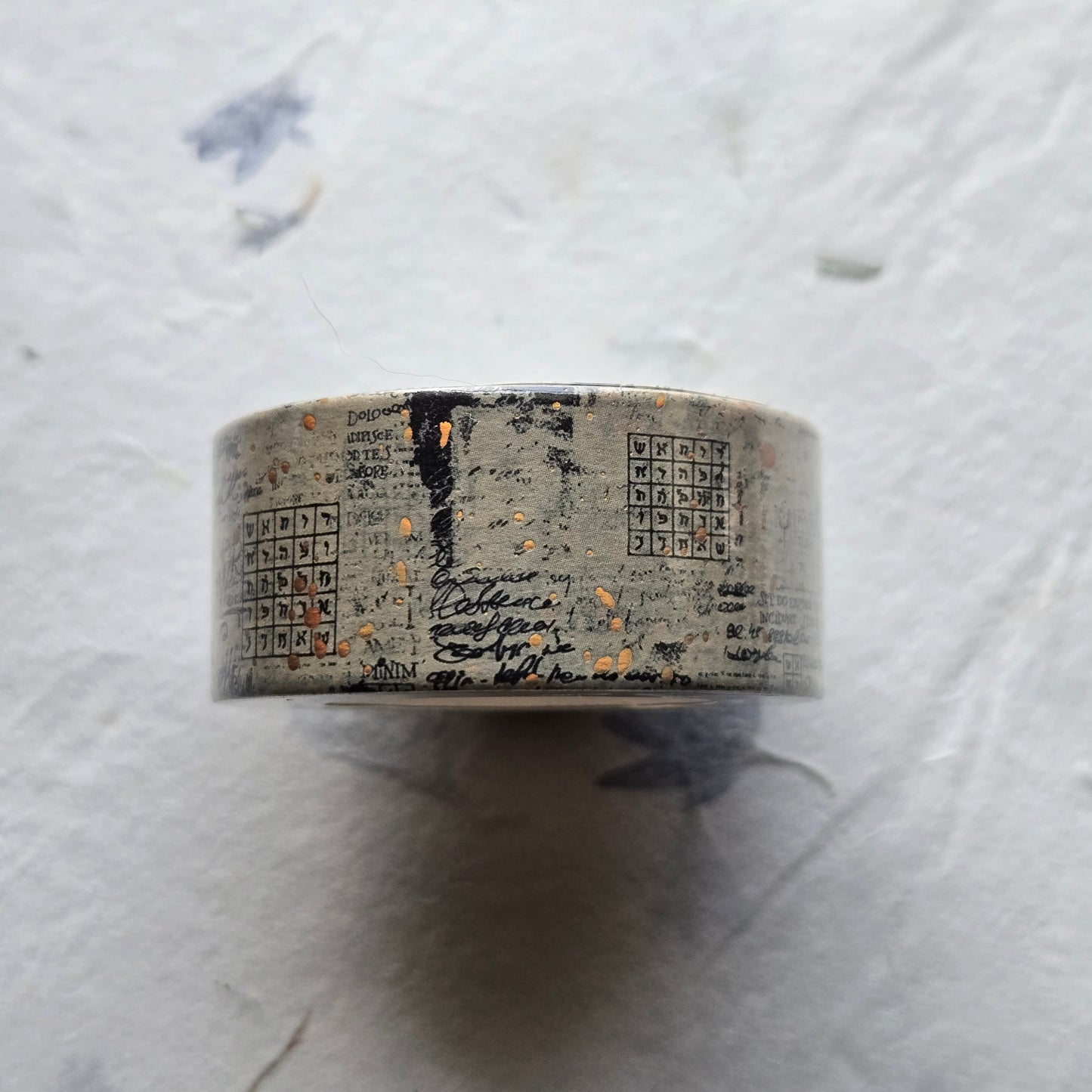 London Gifties Vintage Notes on Paper 2cm wide foil washi tape